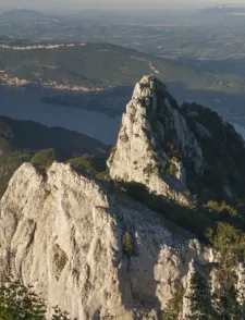 Photo du sommet de la Dent du Chat à Aix les Bains.