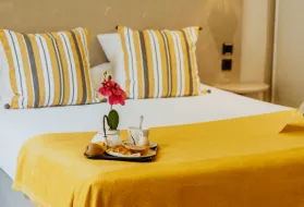 Photo d'une chambre classique de l'hôtel Iroko à Aix les Bains.